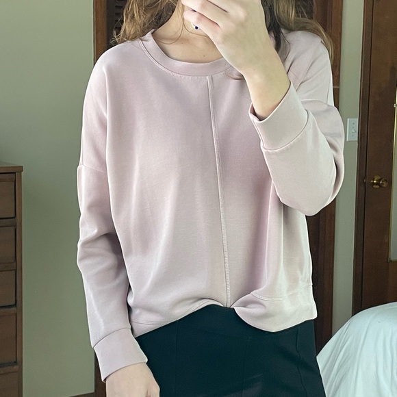 Cable & Gauge Sport Light Pink Sweatshirt Medium - Picture 4 of 4